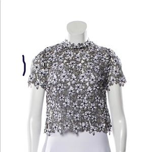 Self Portrait Lace Top